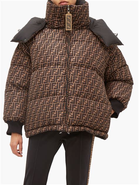 fendi puffa|fendi outerwear for women.